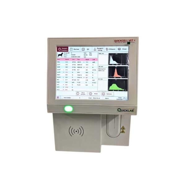 Advanced Veterinary 3-Part Hematology Analyzer - Quickcell Vet Plus - Image 2
