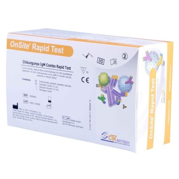 Chikungunya IgM Combo Rapid 30 Test Pack