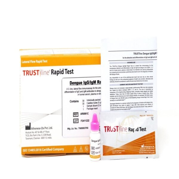 Dengue IgG/IgM Combo Rapid 30 Test Pack - Image 3