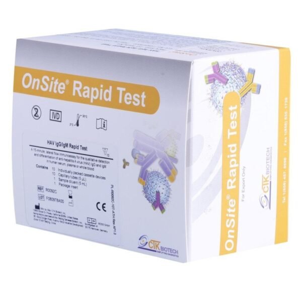 HAV IgG/IgM Rapid 10 Test Pack