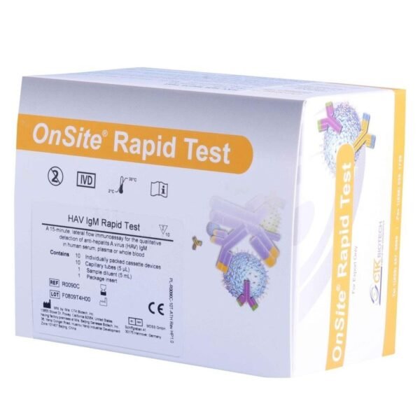HAV IgM Rapid 10 Test Pack