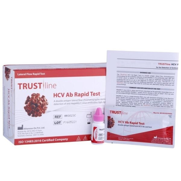 HCV Ab Rapid Test - 30 Test/Pack - Image 2
