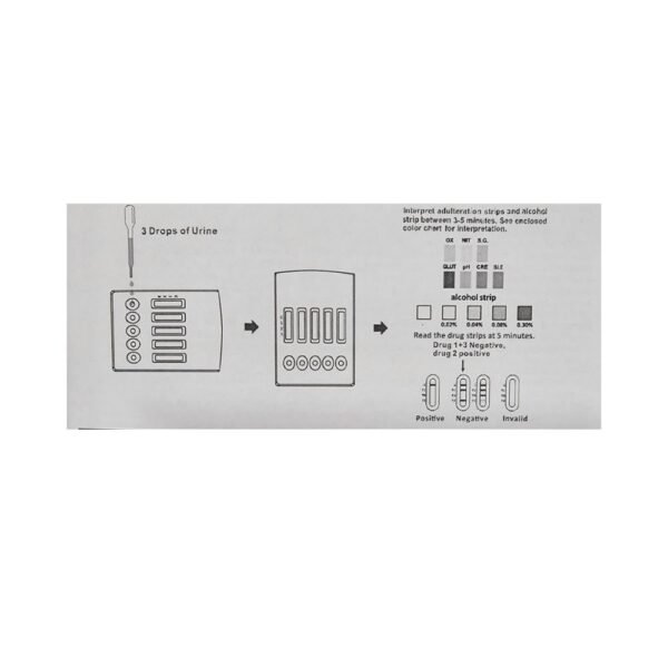 MULTI-10 DOA RAPID TEST CASSETTE (URINE) - Juscheck - Image 8