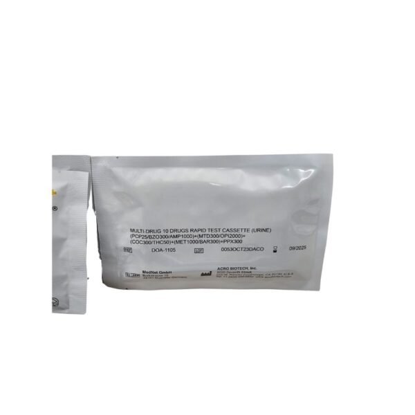 MULTI-10 DOA RAPID TEST CASSETTE (URINE) - Juscheck - Image 6
