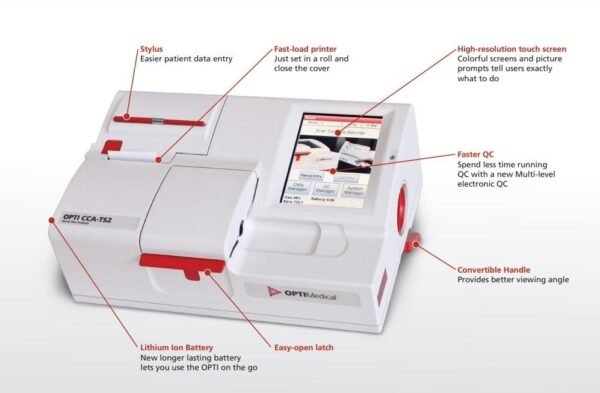 OPTI CCA-TS2 Blood Gas and Electrolyte Analyzer - Image 2