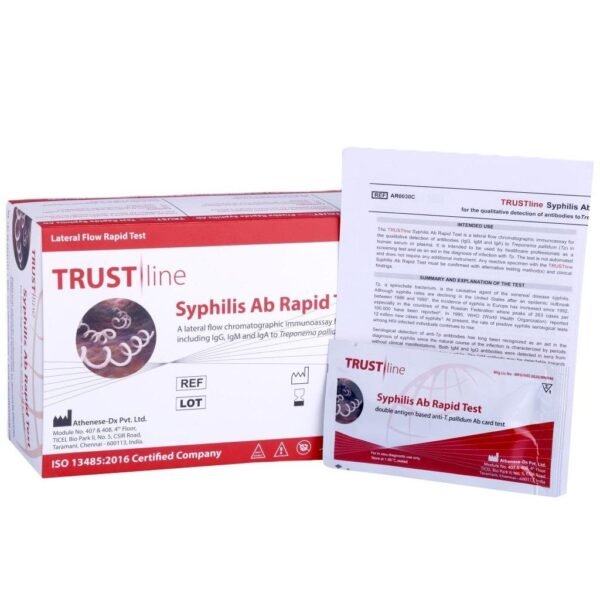 Syphilis Ab Rapid Test - 30 Test/Pack - Image 2