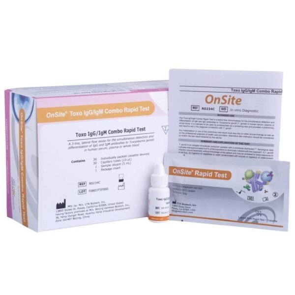 Toxo IgG/IgM Rapid 30 Test Pack - Image 2